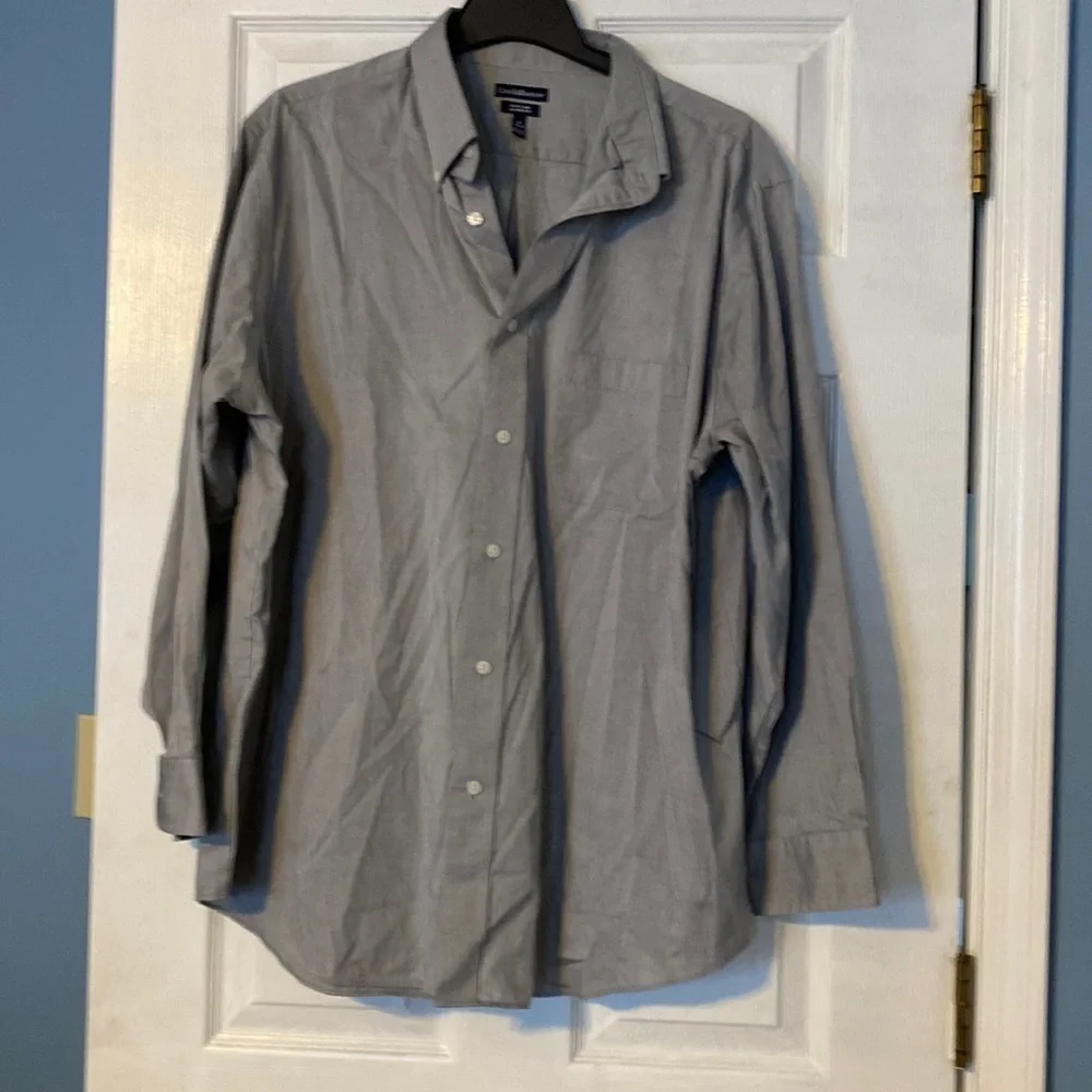 Croft & Barrow mens button down shirt; size 18, 34/35 - Picture 1 of 4